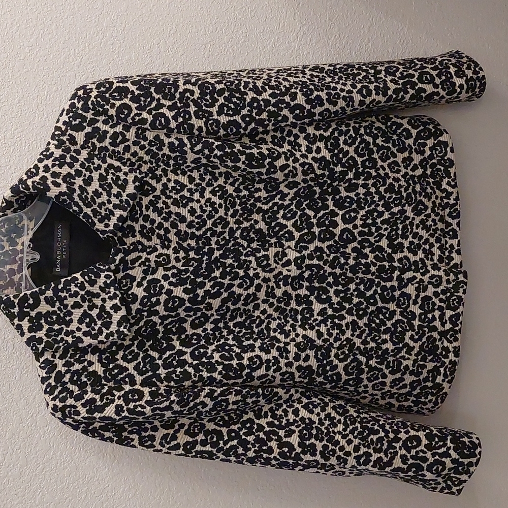 Animal print jacket